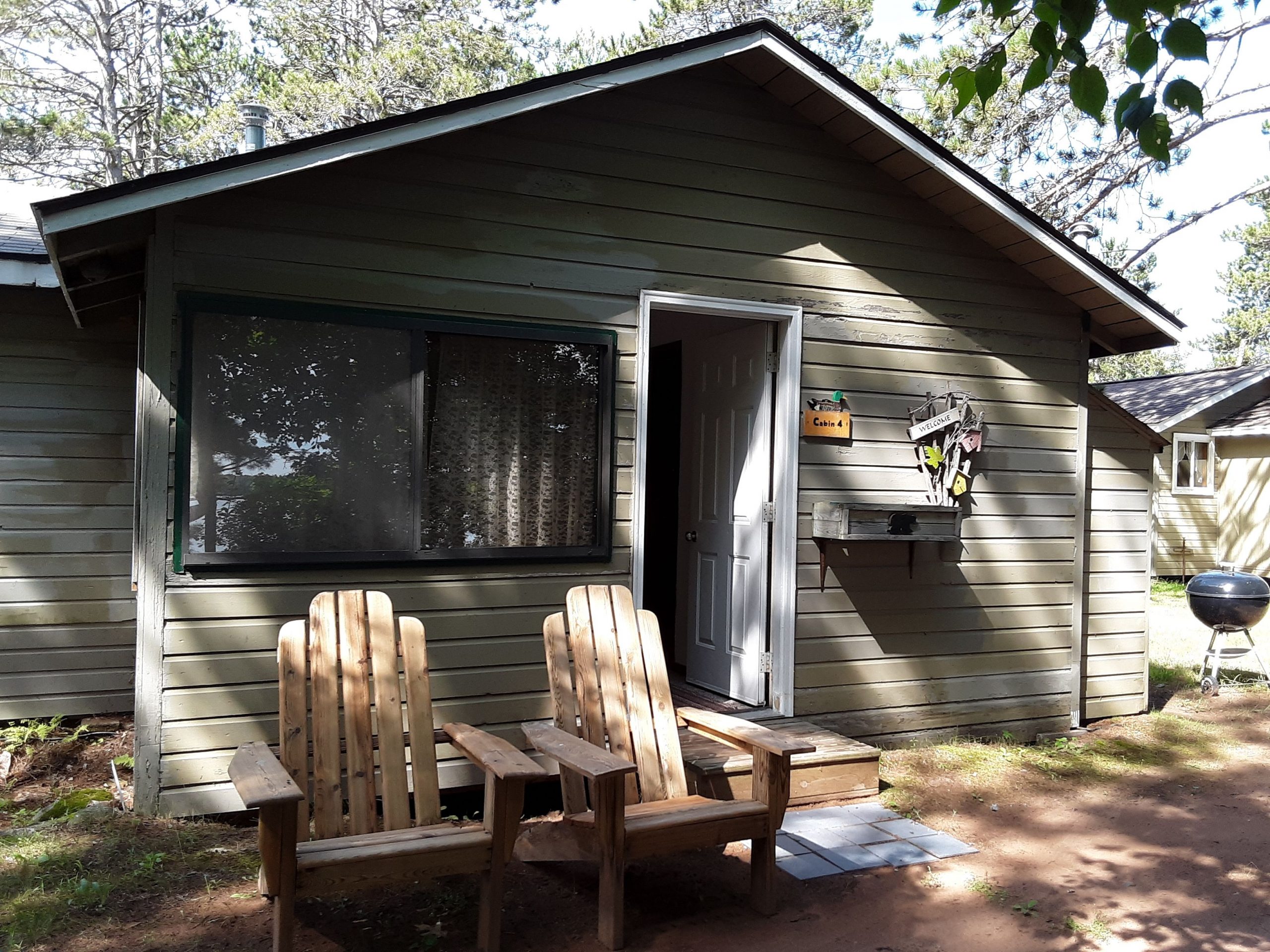 Cabin Four The Retreat at Lost Land Lake Hayward cabins for rent